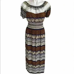 Off Shoulder Maxi Dress